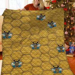 Bee Jfj Quilt Dy and Home Decor