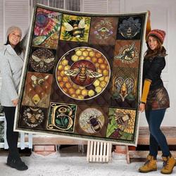Bee Lovers NTTH011302 3D Customized Quilt and Home Decor