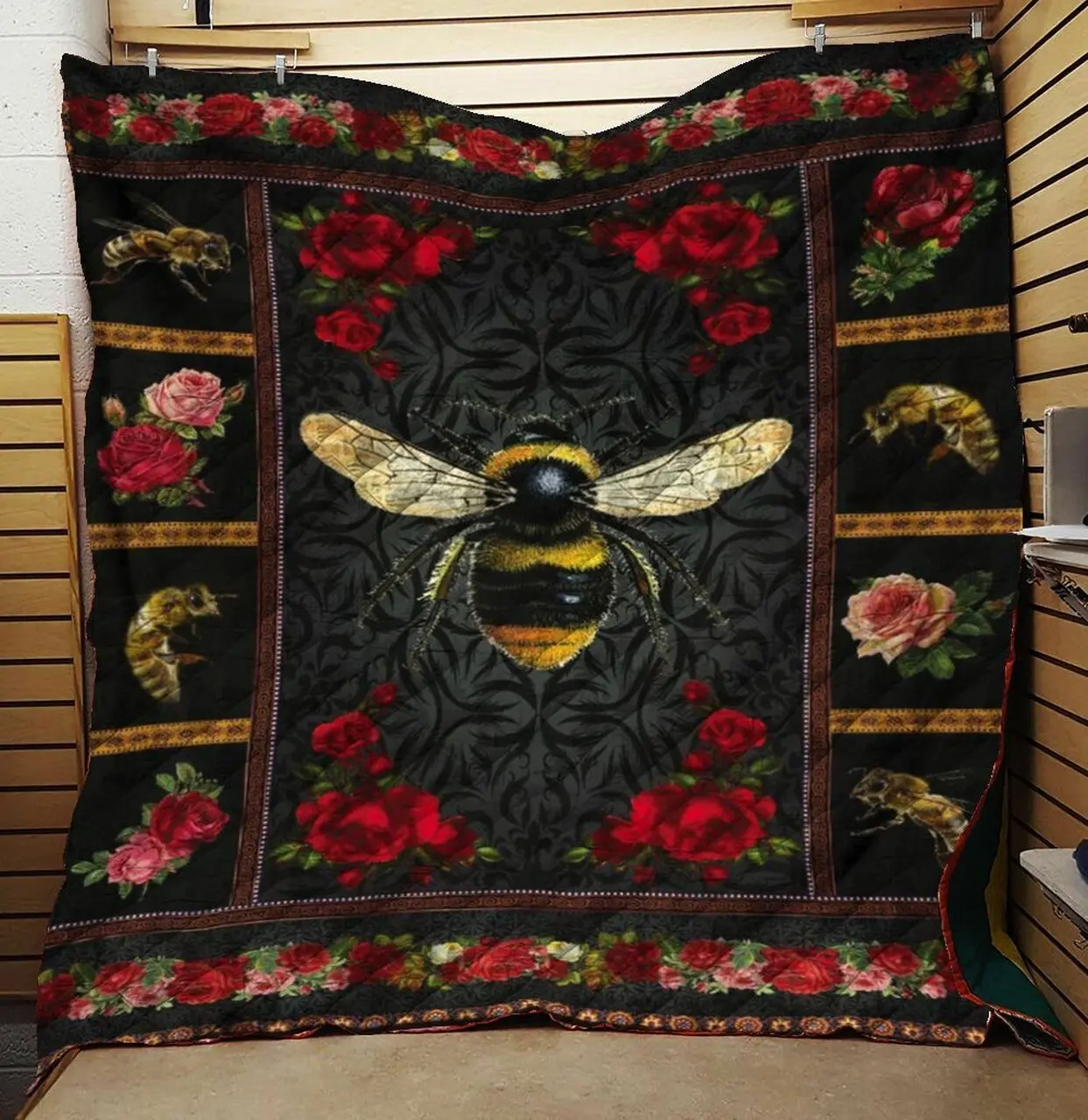 Bee Quilt Blanket C9B0504147NH and Home Decor