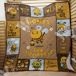 Bee Quilt Blanket Dhc0302644Td and Home Decor