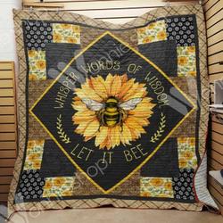 Bee Quilt Blanket Dhc0302672Td and Home Decor
