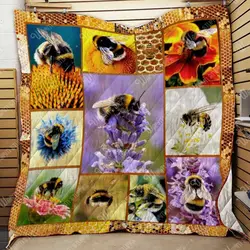 Bee The Perfect Fan Quilt Blanket Dhc020120998Td and Home Decor