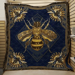 Bee Vcb Quilt Derqoq and Home Decor