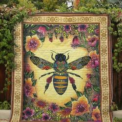 Bee Vcb Quilt Derqvk and Home Decor