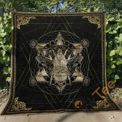 Bee Ver1 Blanket TH1507 Quilt and Home Decor