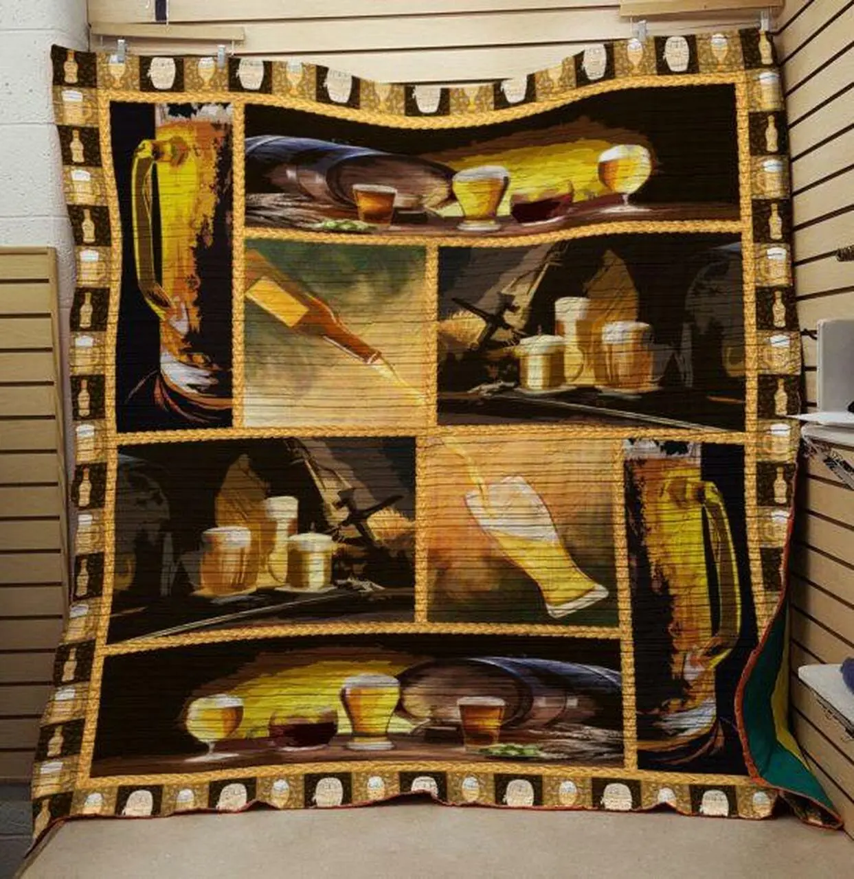 Beer Quilt V2 and Home Decor
