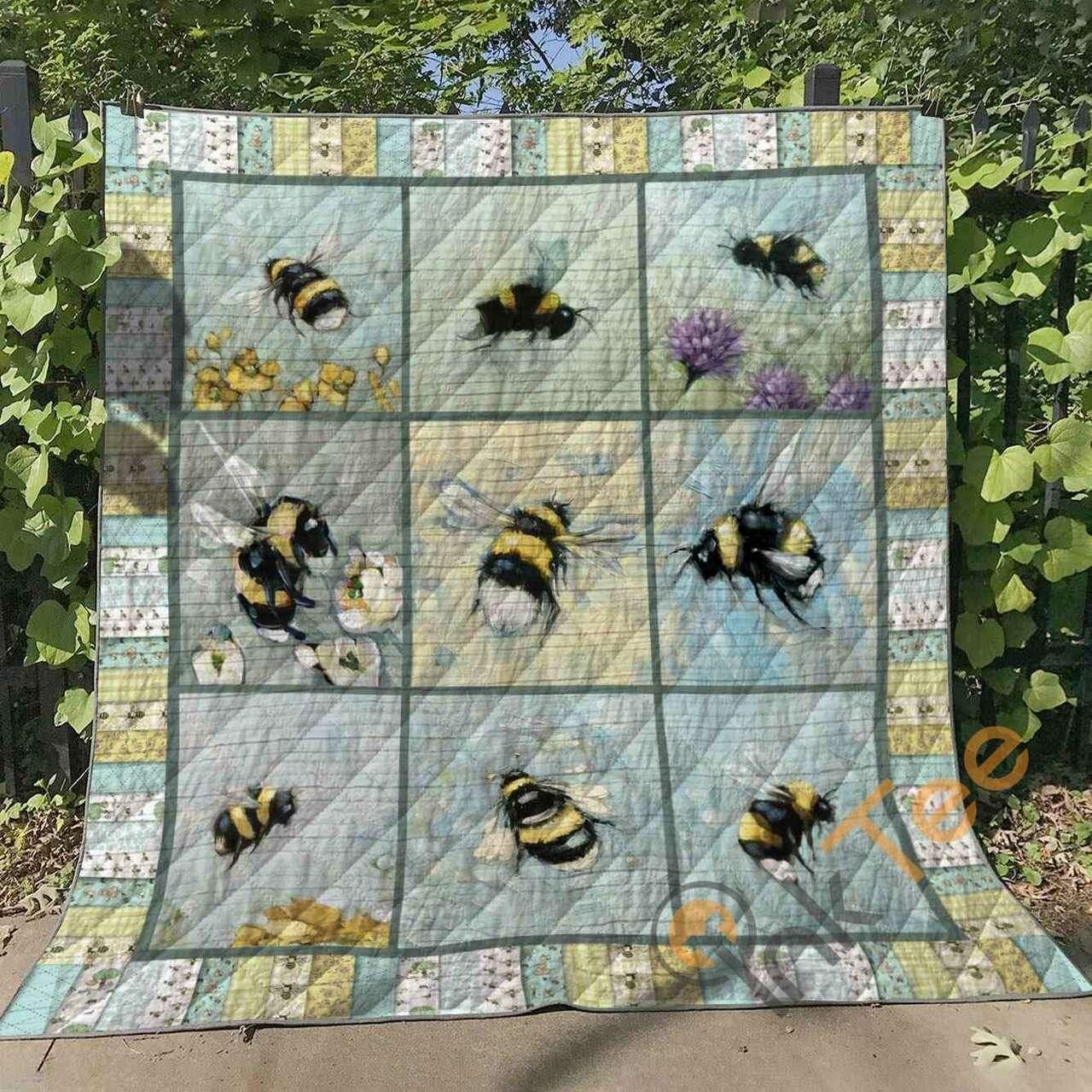 Bees Blanket TH2906 Quilt and Home Decor
