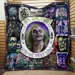 Beetlejuice Collage Blanket Th10072019 Quilt and Home Decor