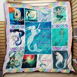 Believe In Magic Mermaid Jfj Quilt Lr and Home Decor