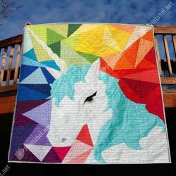 Believe Unicorn DHCDHC DT0910 Quilt Blanket and Home Decor
