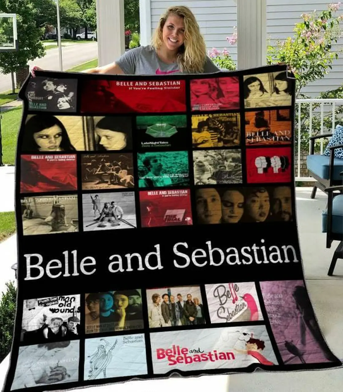 Belle And Sebastian Quilt Blanket M240503 Quilt and Home Decor