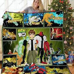 Ben 10 Quilt Blanket and Home Decor