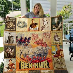 Ben-Hur Quilt Blanket For Fans Ver 17-2 and Home Decor
