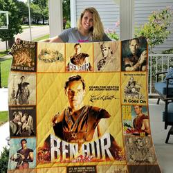 Ben-Hur Quilt Blanket For Fans Ver 17-3 and Home Decor