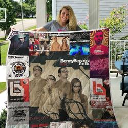 Benny Benassi Albums Quilt Blanket For Fans Ver 17 and Home Decor