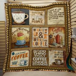 Best Coffee In Town Quilt and Home Decor