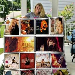 Beth Hart Quilt Blanket and Home Decor
