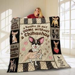Better With Chihuahua NTTH011302 3D Customized Quilt and Home Decor