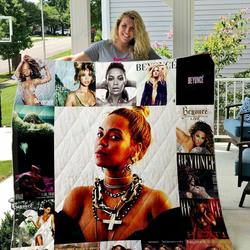 Beyonc Style Two Quilt Blanket and Home Decor
