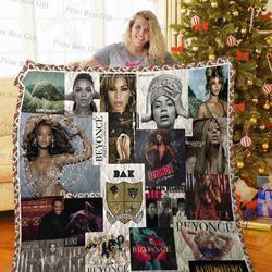 Beyoncé Albums Cover Poster Quilt Blanket Ver 3 and Home Decor