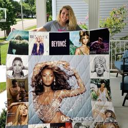 Beyoncé Knowles Albums Quilt Blanket For Fans Ver 17 and Home Decor
