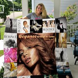 Beyonce Knowles Quilt Blanket For Fans Ver 17 and Home Decor