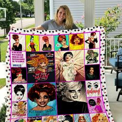 Bianca Del Rio Quilt Blanket and Home Decor