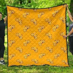Bicycle Cl12100067Mdq Quilt Blanket and Home Decor