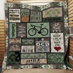 Bicycle Jfj Quilt Ao and Home Decor