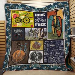 Bicycle Lover Quilt Leq and Home Decor