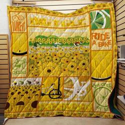 Bicycle Lover Quilt Plp and Home Decor