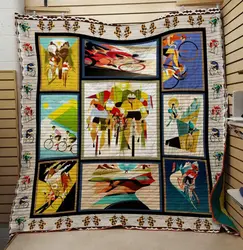 Bicycle Quilt and Home Decor