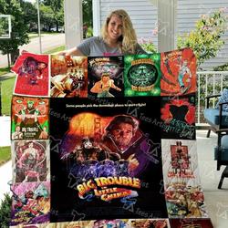 Big Trouble In Little China Quilt Blanket 0620 and Home Decor