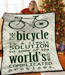 Bike Jfj Quilt Yb and Home Decor