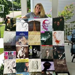 Bill Evans Albums Quilt Blanket For Fans Ver 25 and Home Decor