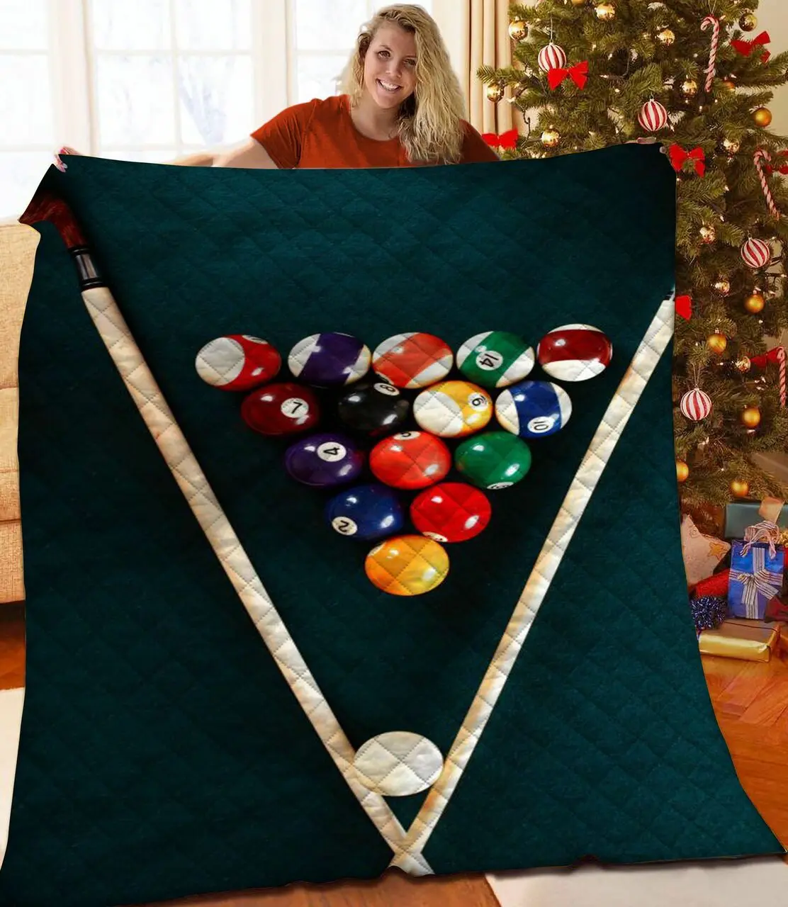 Billiard Ball Jfj Quilt Bz and Home Decor