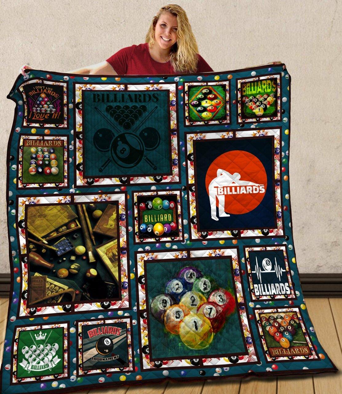 Billiard Jfj Quilt Fr and Home Decor