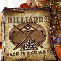 Billiard Jfj Quilt Ft and Home Decor