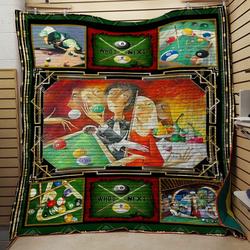 Billiards 19022243 3D Customized Quilt Blanket 957 and Home Decor