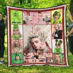 Billie Eilish Where Do We Go Funny Fan Gift Quilt and Home Decor