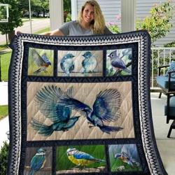 Bird Jfj Quilt Fr and Home Decor