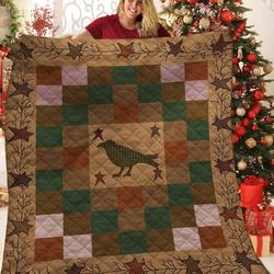 Bird Jfj Quilt Gb and Home Decor