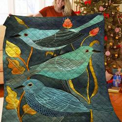 Bird Jfj Quilt Hj and Home Decor