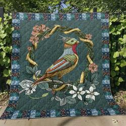 Bird Jfj Quilt Kp and Home Decor