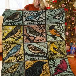 Bird Jfj Quilt Pj and Home Decor