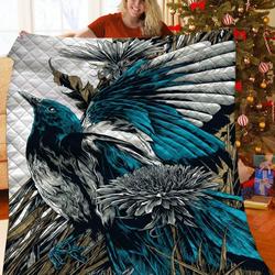 Bird Jfj Quilt Zf and Home Decor