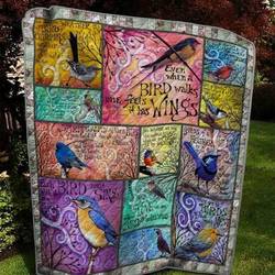 Bird Love Quilt and Home Decor