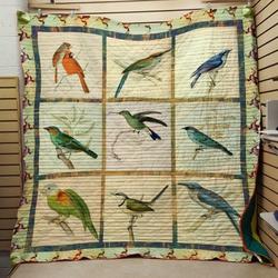 Bird Quilt V1 and Home Decor
