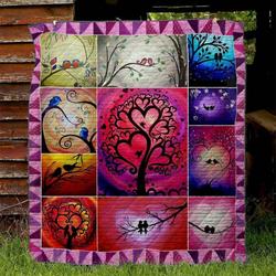 Bird Td130501 Quilt Blanket and Home Decor