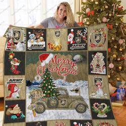 Bl - Abk Truck Quilt Blanket and Home Decor